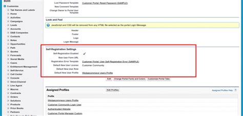 salesforce kundenportal.
